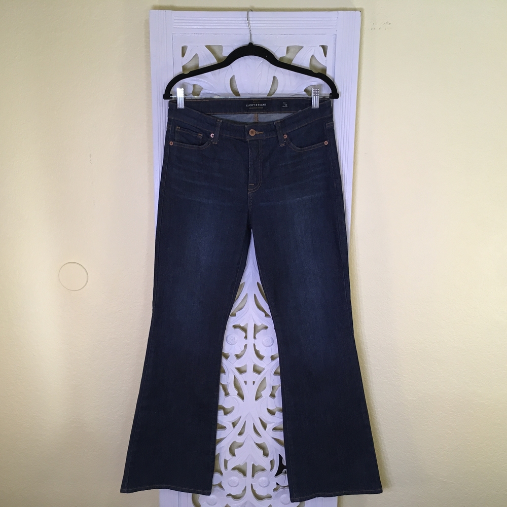 Lucky Brand Size 8/29 Women's Dark Blue Jeans